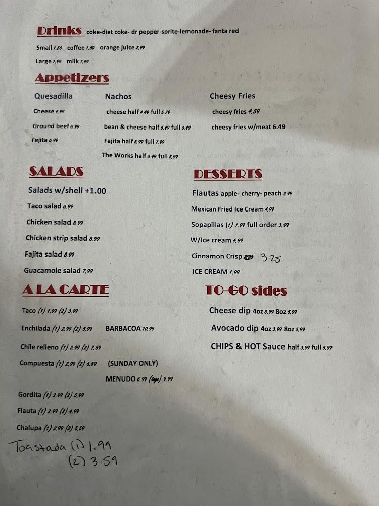 El Burrito Menu image 3