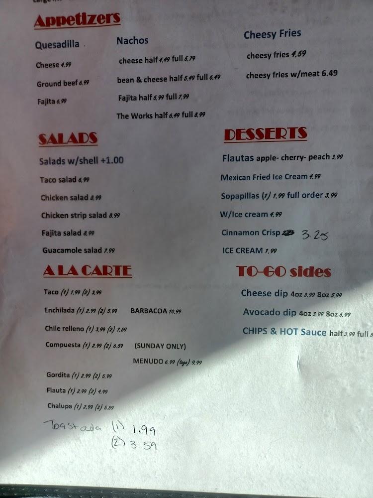 El Burrito Menu image 4